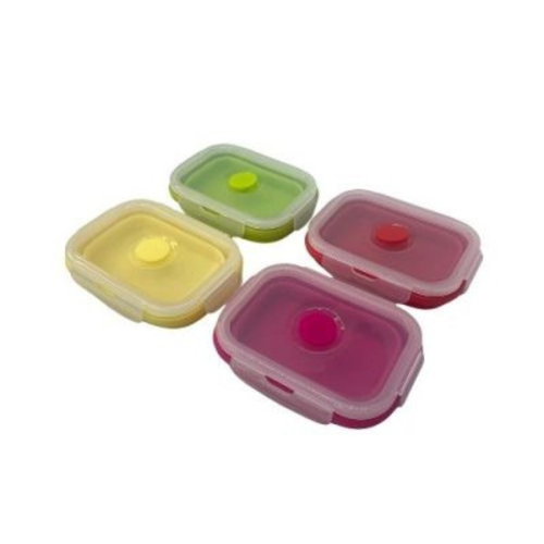 Kuvings Pack & Stack Collapsible Rectangular Containers 350ml - SML