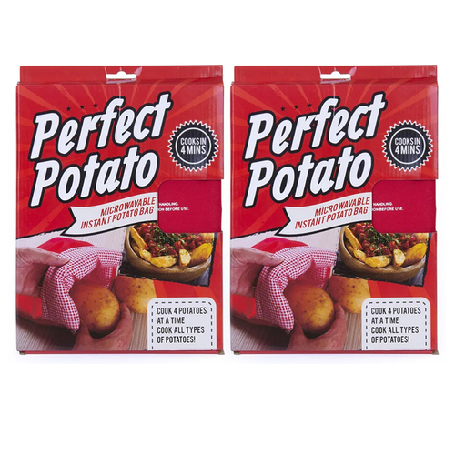 Perfect Potato Instant Microwave Bag 2 Pack