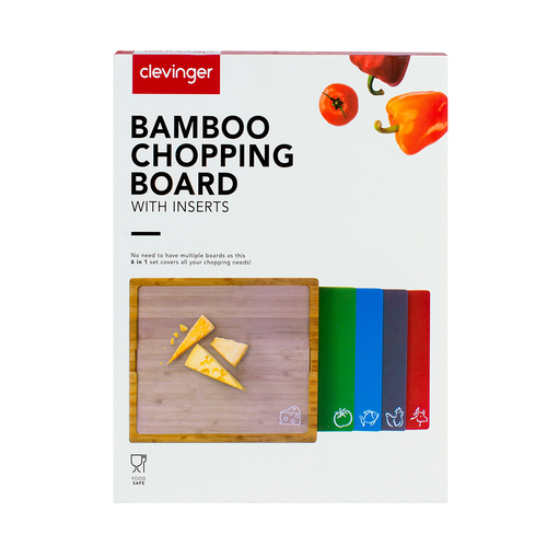Clevinger Bamboo Chopping Board 42x34x3cm