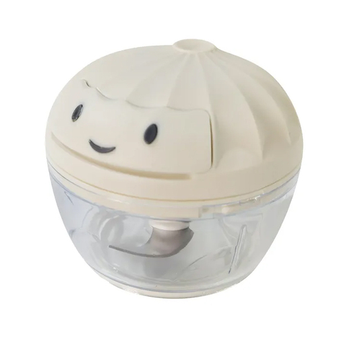 Cook Easy Pull-String Stainless Steel Chopper - Cream