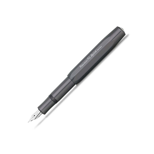Kaweco AL Sport Aluminium Fountain Pen Medium Nib - Grey