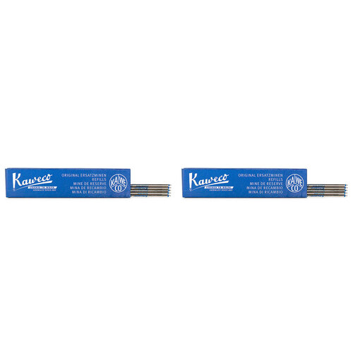 2x 5pc Kaweco D1 Soul Ballpoint Refill For Retractable Sport Pen Med Nib BLK