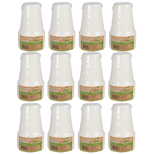 12x 8pc Ecomade Cup Durable Reusable Drinkware 236ml