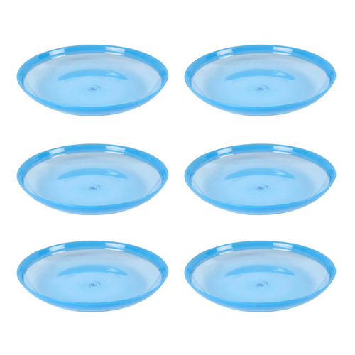 6PK Urban Kitchen Small Plate Two-Tone Blue 20cm Functional 20cm