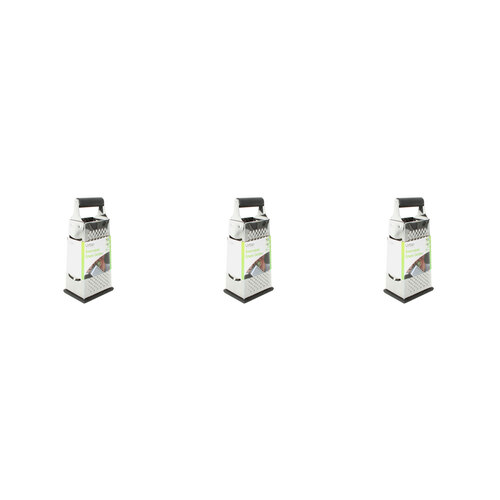3PK Urban Kitchen Stainless Steel Grater 25x10cm Durable Kitchen Tool