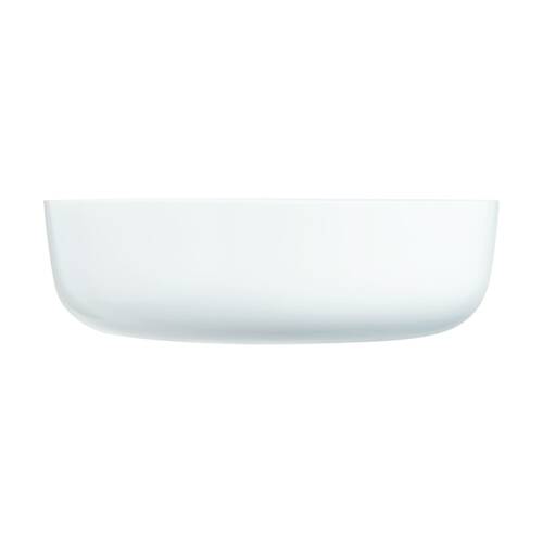 Luminarc Smart Diwali Round Baking Dish 22x7cm Bakeware Opal Glass White