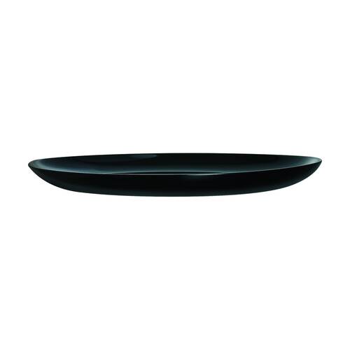 Luminarc Diwali Oval Dish 25x33x3cm Serveware Opal Glass Black