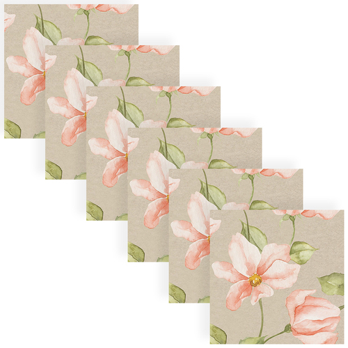 120pc Paper+Design Luncheon 3-Ply Napkin 33x33cm - Pretty in Pink
