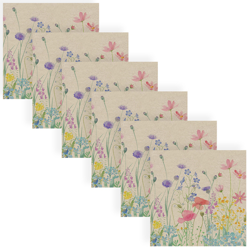 120pc Paper+Design Luncheon 3-Ply Napkin 33x33cm - Pastel Perfection