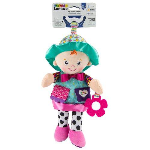Lamaze Clip & Go My Friend Sarah Baby Toy 0-24M