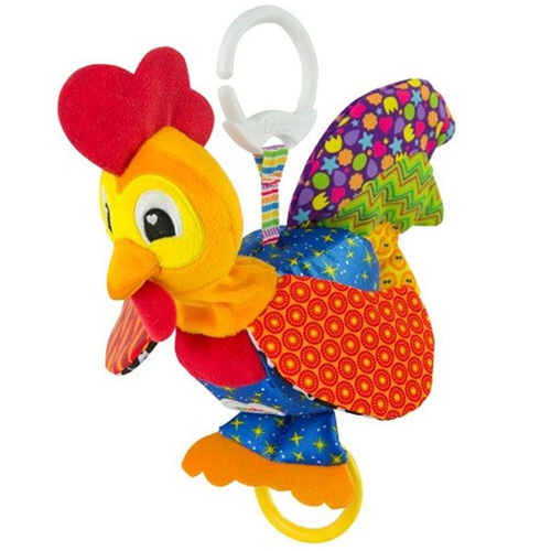 Lamaze Clip & Go Barnyard Bob The Rooster Baby Toy 0m+