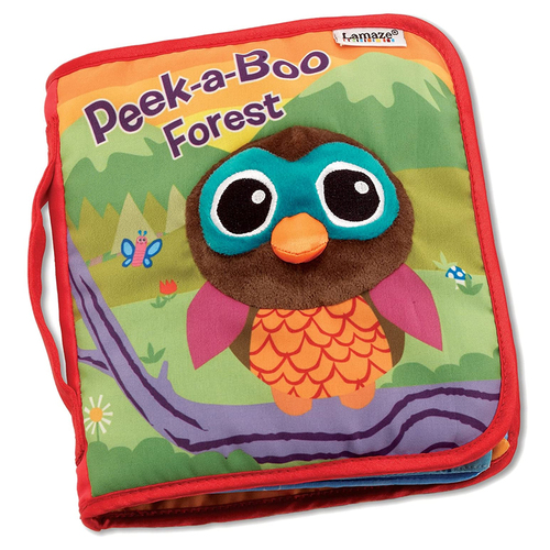Lamaze Peek-A-Boo Forest Book Baby Toy 0M+