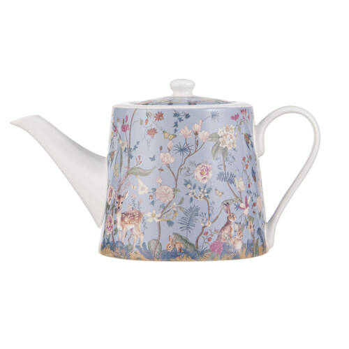 Ashdene Enchanted Forest Fine Bone China Teapot w/ Infuser Filter 900ml