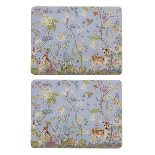 2x Ashdene Enchanted Forest Kitchen Table Mat Surface Protector 30x40cm