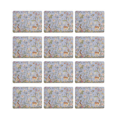 2x 6pc Ashdene Enchanted Forest Kitchen Dining Table Placemat 29x21.5cm
