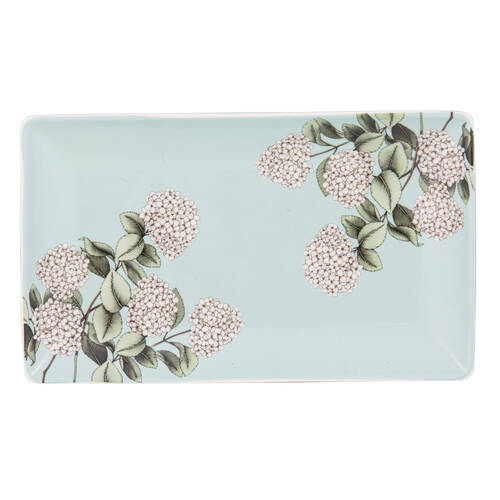 Ashdene Secret Garden Rectangle Dish New Bone China Platter 25.5x15.5cm Mint