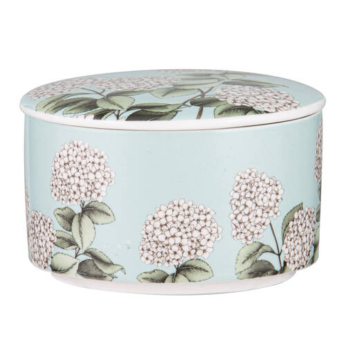 Ashdene Secret Garden New Bone China Jewellery Trinket Box 400ml Mint