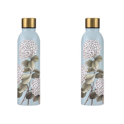 2PK Ashdene Secret Garden Stainless Steel Drink Bottle Tumbler 500ml Mint