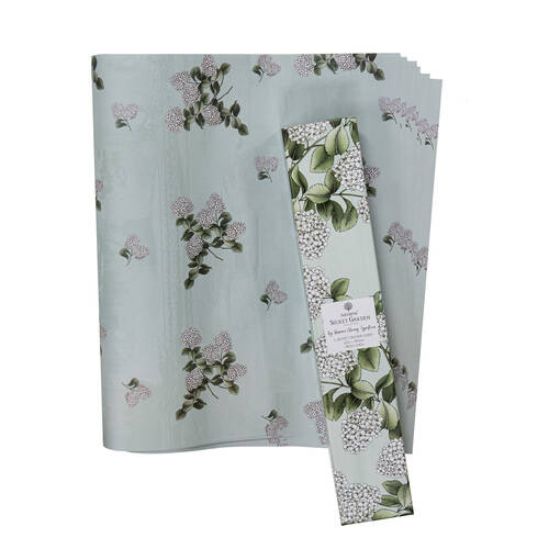 6pc Ashdene Secret Garden Fresh Linen Scented Fragrant Drawer Liners 42x58.5cm