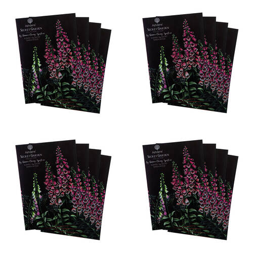 4x 4pc Ashdene Secret Garden Sandalwood Scented Fragrant Sachets 12.3x23cm 10g