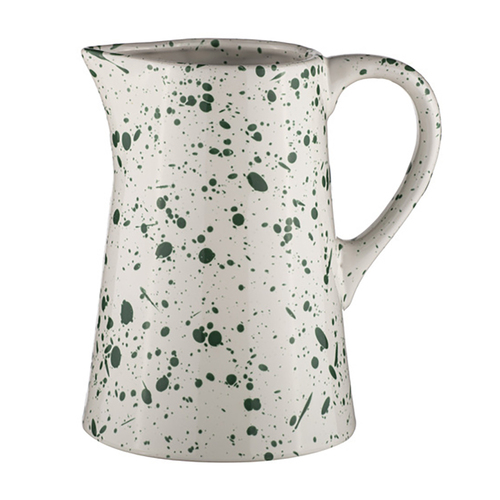 Ladelle Carnival 18cm Stoneware Jug/Pitcher Drink Container - Kelly Green