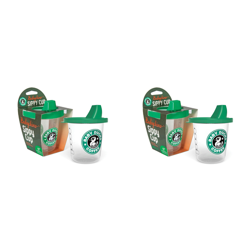 2PK Gamago Babychino 207ml Sippy Cup Baby/Toddler Drinkware 6m+