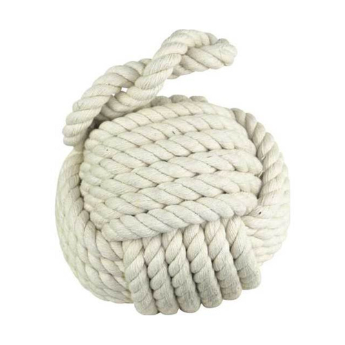LVD Doorstop Rope Ball White