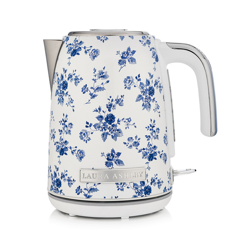Laura Ashley 1.7L Jug Kettle Stainless Steel Water Boiler - China Rose
