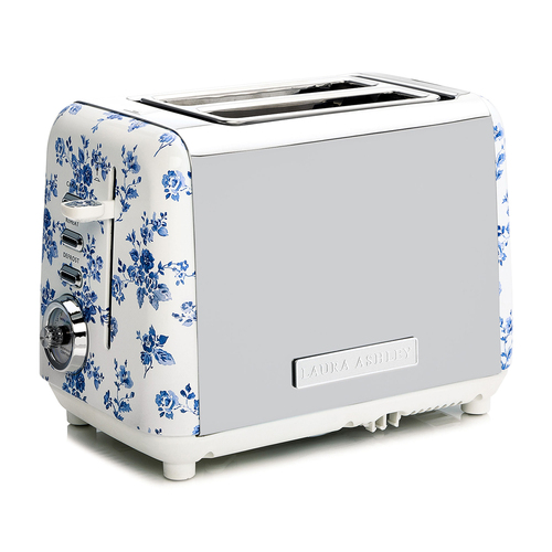 Laura Ashley 2-Slice Bread Toaster Stainless Steel - China Rose