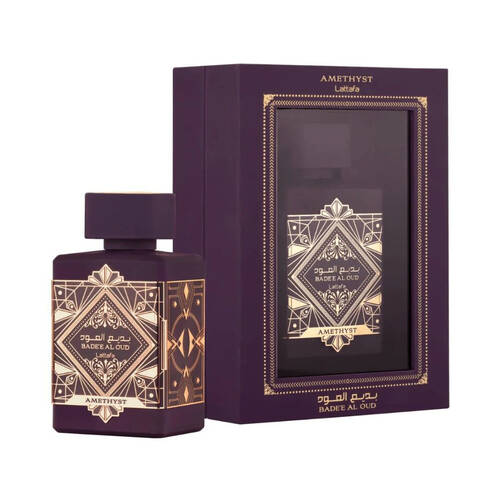 Lattafa Bade’E Al Oud Amethyst EDP Spray Scent Fragrance For Women 100ml