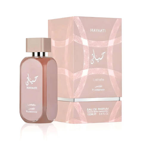 Lattafa Hayaati Florence Eau de Parfum EDP Spray Scent Fragrance For Women 100ml