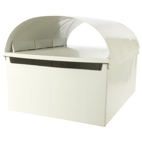 Homeleisure Paterson Large Letterbox White Outdoor Home 