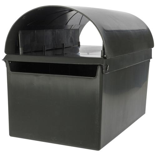 Homeleisure Paterson Small Letterbox Charcoal Outdoor Home 
