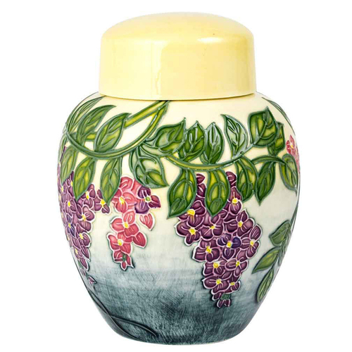 Old Tupton Ware Wisteria Jar Home Decor Decorative Statue Vase