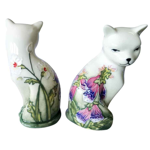 Old Tupton Ware Foxglove Cat Home Decor Decorative Statue