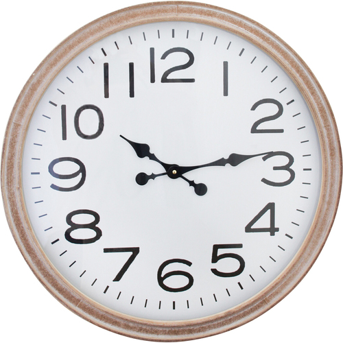 LVD New York Hanging Wall Clock Analogue 60cm Round Decor