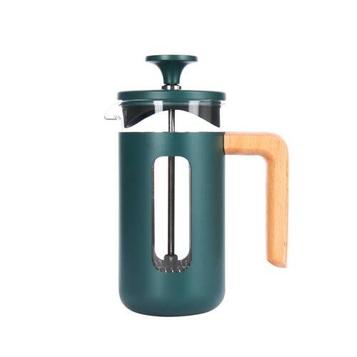La Cafetiere Pisa Stainless Steel Cafetiere Up to 3 Cups 8x14.5x18.2cm Green