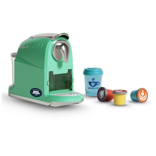 Magic Kitchen Interactive Colour Changing Coffee Maker Kids Play Toy Set 3y+