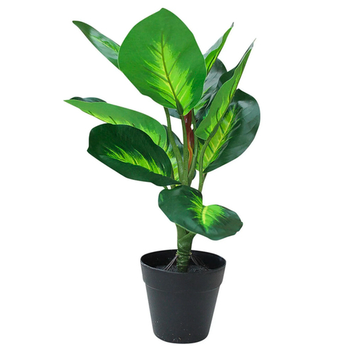 LVD 34cm Faux Canna Plant Green