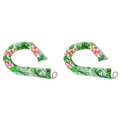 2PK LVD Floral 85cm Door Weighted Draught Stopper Home/Room Decor