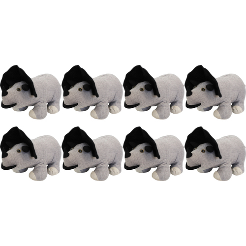 8PK LVD Plush Dinosaur Home Decor/Children Toy 30x22cm