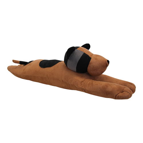 LVD Sand Polyfill 70cm Lounging Dog Doorstop Home/Office Stopper - Brown