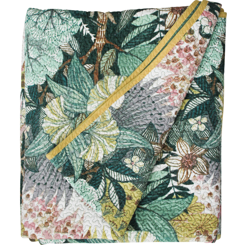 LVD  Bedspread/Throw Bed Blanket XL 2350x250cm Jungle Flowers