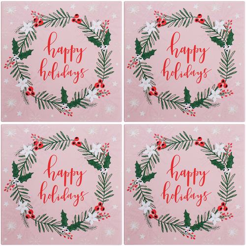 4PK LVD Trivet Scandi Christmas Decorative Tableware/Serveware Home Kitchen