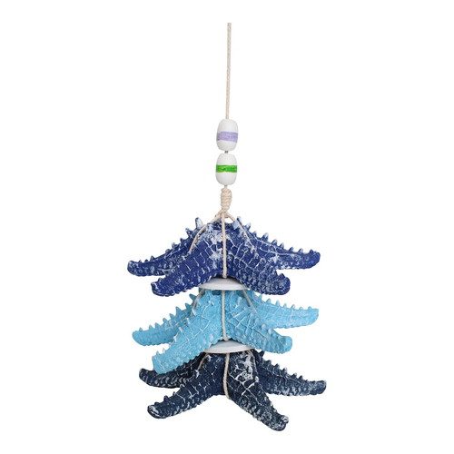 LVD Hanging Resin 20cm Starfish Stack Ornament Decor - Sea