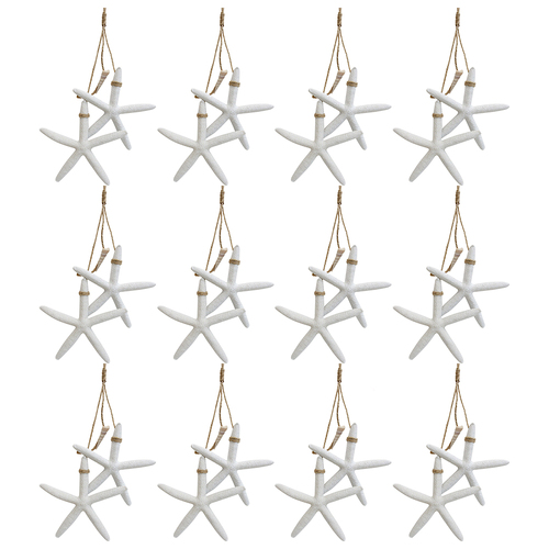 12PK LVD Starfish Luna Sml Pair Decorative Sculpture Home/Lounge Decor
