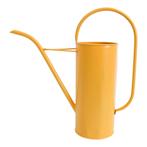 LVD Metal 32cm Watering Can Decorative Container Tall - Sunshine