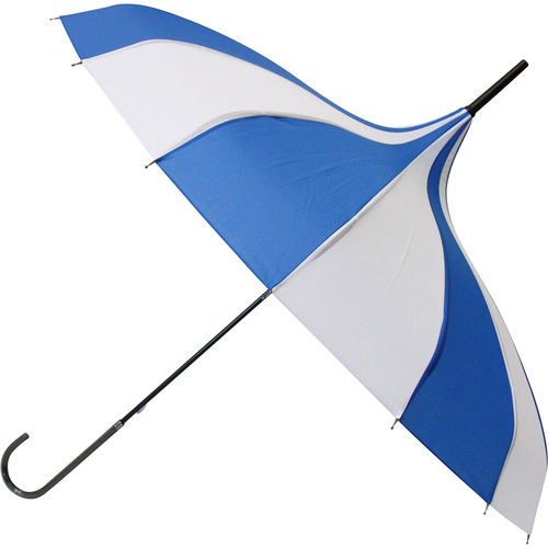 LVD Point Blue Stripe Durable On The Go Portable Umbrella