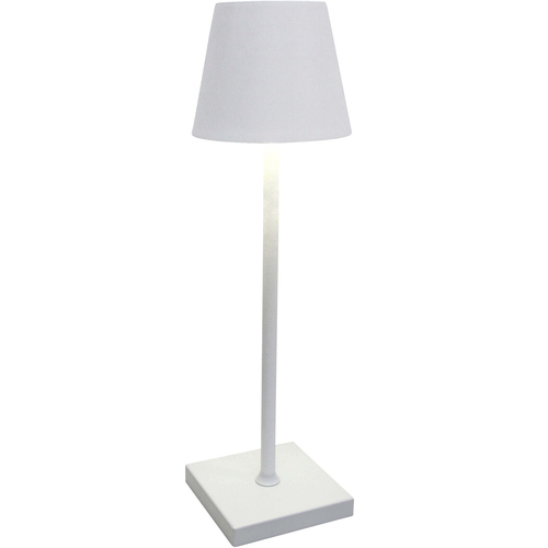 LVD Lantern Plastic/Metal 35cm Home Decorative Lamp w/ USB Cable - White
