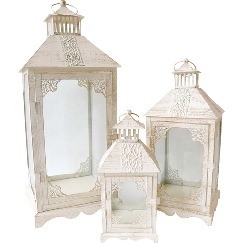 3pc LVD Lanterns Marrakesh Decorative Home/Lounge Decor